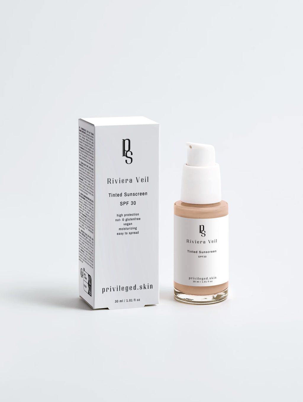 Getönte Sonnencreme mit LSF 30 für natürlichen Glow und ebenmäßigen Teint. Leichte mineralische SPF-Creme ohne weißen Film, spendet Feuchtigkeit und ersetzt Foundation an warmen Tagen. Tinted SPF 30 moisturizer with mineral sun protection and natural glow. Lightweight sunscreen that evens skin tone, hydrates, and provides a no-makeup makeup look.